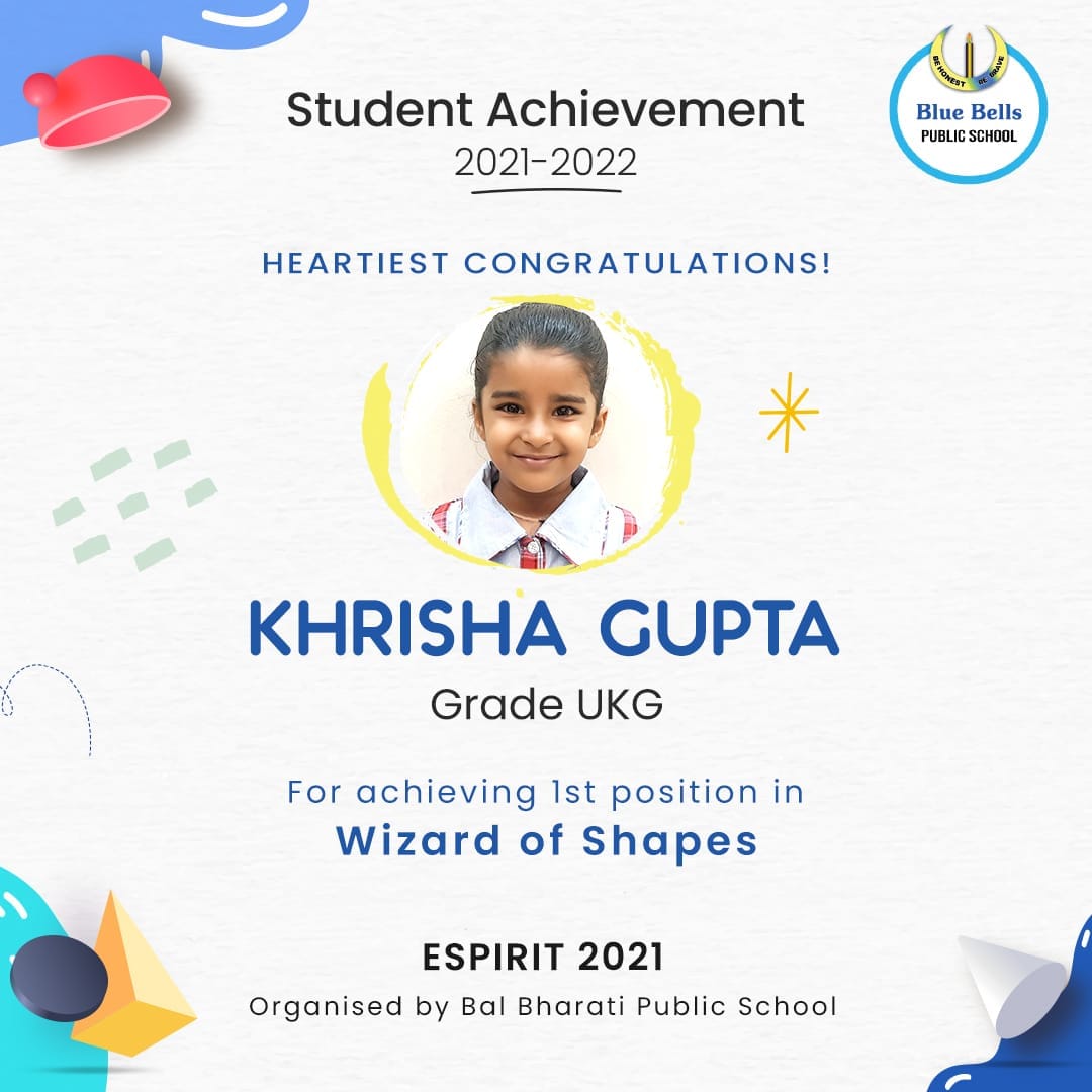 STUPENDOUS PERFORMANCE BY KHRISHA GUPTA   